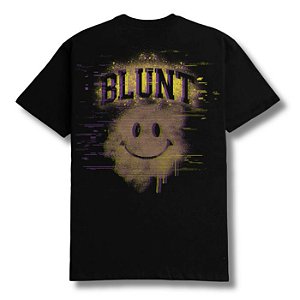 Camiseta Blunt Smoji Premium Preto G
