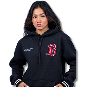 Moletom Canguru Blunt Rimini Capuz - Preto GG