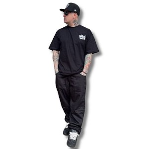 Calça Baggy Preto Vandal Core