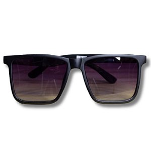 Óculos de Sol Quadrado Preto/Vermelho Fosco Bang Life
