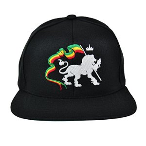Boné Drama Aba Reta Leão Reggae
