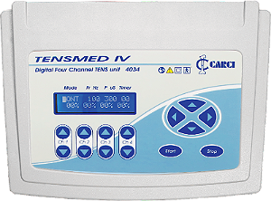 Tensmed IV - Tens Digital - 04 canais - Carci
