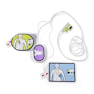 Eletrodos p/ DEA (AED 3) com Sensor de RCP | Adulto e Pediátrico CPR Uni Padz | ZOLL