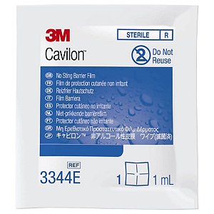 Cavilon Lenço Protetor Cutâneo Envelope 1ml | 3344E (Cx c/ 30un) - 3M