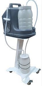 Aspirador Cirúrgico a vácuo com pedestal e 2 frascos - 1001PO-PE2- NEVONI