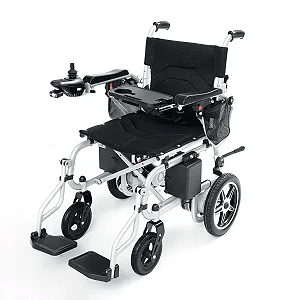 Cadeira De Rodas Motorizada Elétrica Dobrável Leve W208 Bateria Lítio- Capacidade 120 kg Winner