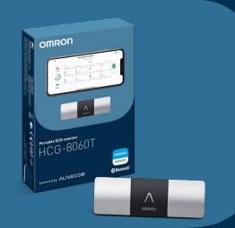 Eletrocardiograma Portátil HeartScan 6L HCG-8060T- Omron