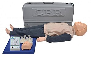 MANEQUIM INFANTIL P/ TREINO DE RCP C/ DISPLAY ELETRÔNICO SD-4002/INF- SDORF