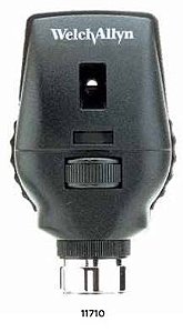 Oftalmoscópio Standart 3.5V 28 lentes - Somente Cabeça- WELCH ALLYN