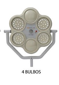 FOCO CIRURGÍCO M300- S/ SISTEMA EMERGÊNCIA 4 BULBOS 120K LUX -MARTEC MED