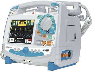Cardioversor Bifásico CardioMax com Modo Dea + Marca Passo+ Oximetria - Instramed