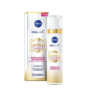 Protetor Clareador Nivea Cellular Luminous Fluido FPS 40 40ml