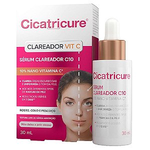 Cicatricure Clareador Facial Vitamina C 10% Sérum 30ml