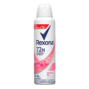 Desodorante Rexona 72h Powder Dry Feminino Aerosol 150ml