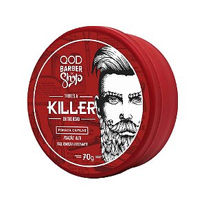 Pomada Modeladora Matte Cabelos Grossos Killer Qod Barber Shop 70g