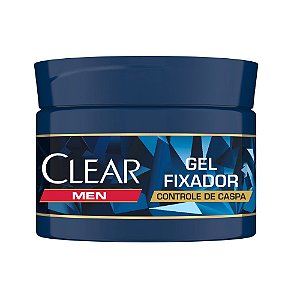 Gel Fixador Clear Men Brilho e Controle da Caspa 300g
