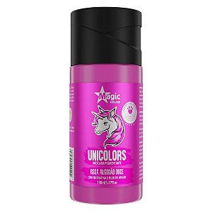 Máscara Pigmentante Magic Color Rosa Algodão Doce Tonalizante 150ml