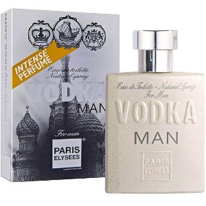 Perfume Vodka Man Eau de Toilette Masculino Paris Elysees 100ml