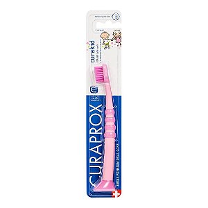 Escova Dental Infantil Baby Curaprox Curakid Rosa 4260 Ultra Soft