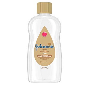 Óleo De Amêndoas Johnsons Baby Hidratante E Amaciante 200ml
