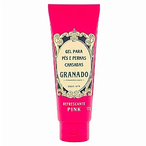 Gel Para Pés e Pernas Cansadas Refrescante Pink Granado 120g