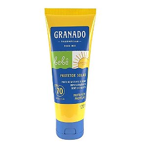 Protetor Solar Infantil Granado Bebê FPS70 Hipoalergênico 120ml