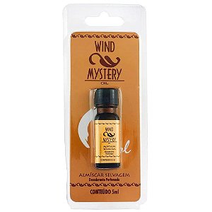 Perfume Almíscar Selvagem Wind Mystery Óleo Concentrado 5ml
