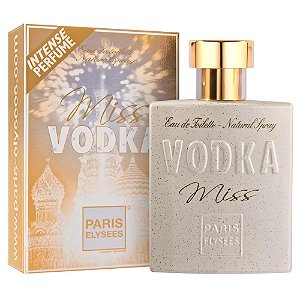 Perfume Miss Vodka Eau de Toilette Feminino Paris Elysees 100ml