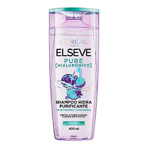 Elseve Pure Hialurônico Shampoo Purificante Hidratante 400ml