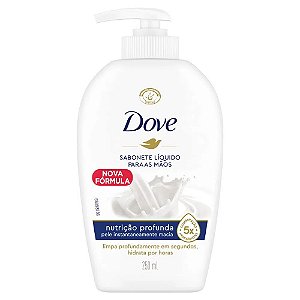 Sabonete Líquido Para Mãos Dove Original Nutrição 250ml