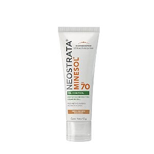 Neostrata Minesol FPS 70 Oil Control Cor Médio Escuro Protetor Solar 40g