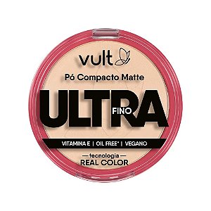 Vult Pó Compacto Matte Ultra Fino Oil Free V400 9g