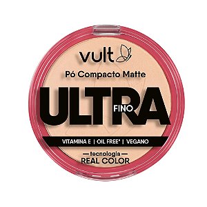 Vult Pó Compacto Matte Ultra Fino Oil Free V410 9g