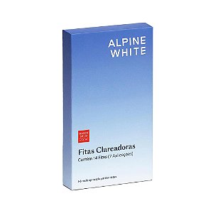 Clareador Dental Com 14 Fitas (7 Aplicações) Alpine White