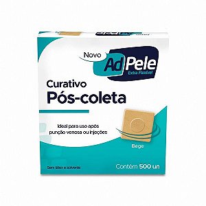 Curativo Pós Coleta ADPELE 500 unidades - Missner