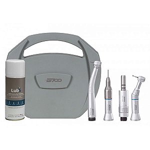 Kit Acadêmico D700 TB Prata 4 Peças com Spray + Bolsa - Dabi Atlante