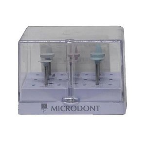 Kit Polimento de Porcelana com 9 Peças - Microdont
