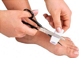 Proteção para Dedos Tubo Anel Recortável Branco - Impec