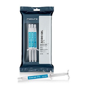 Ácido Gel 37% Fosfórico (3 x 2,5ml) - Maquira