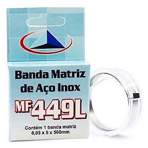 Fita Banda Matriz de Aço Inox - Fava