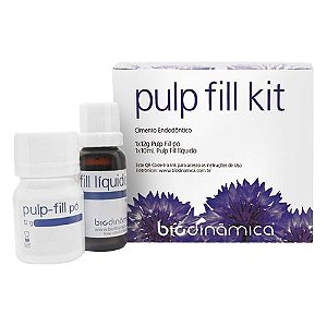 Pulp Fill Kit Cimento Endodôntico Liquido/Pó - Biodinâmica