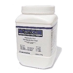 Resina Acrílica Termopolimerizável Pó TermoCril 1kg - Imodonto