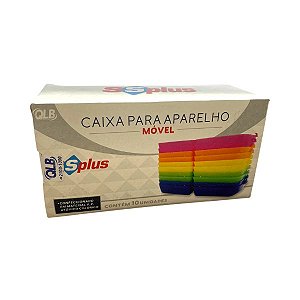 Caixa para Aparelho Móvel Multi-Cores 10UN - SSPLUS