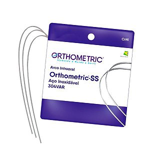 Arco Aço SS Retangular Inferior - Orthometric