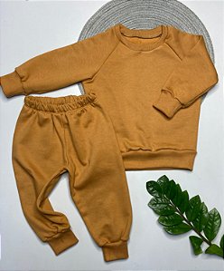 Conjunto de Moleton - Doce de Leite