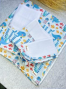 Kit Passeio Premium - Fundo do Mar