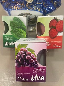 Vela para Massagem Comestível