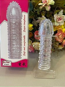 Capa Peniana de Silicone Texturizada