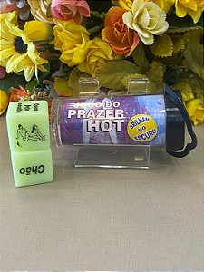 Dados Jogo do Prazer Hot Brilha no Escuro