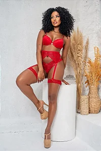 Conjunto Cinta Liga Gabriela